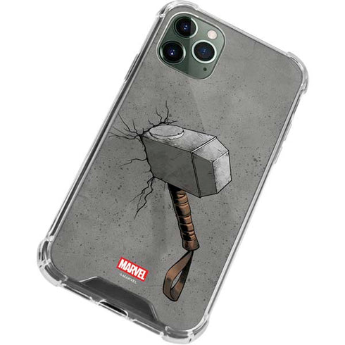 Marvel Thor Thor’s Hammer Mjolnir iPhone 12 Pro Clear Case