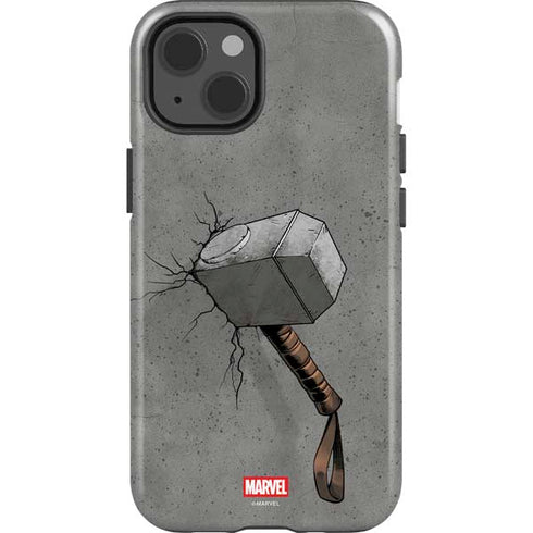Marvel Thor Thor’s Hammer Mjolnir iPhone 13 Impact Case