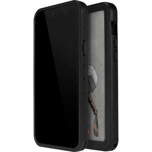 Marvel Thor Thor’s Hammer Mjolnir iPhone 14 Pro Max Waterproof Case