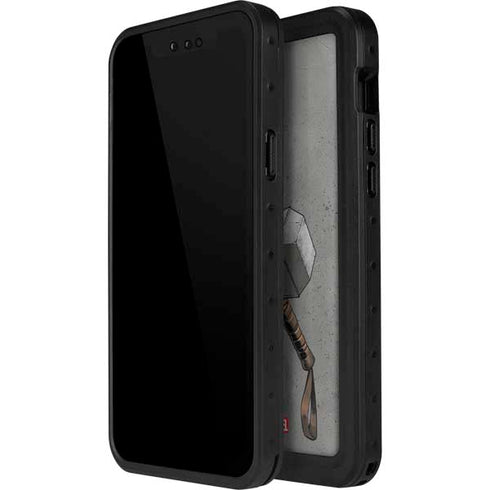 Marvel Thor Thor’s Hammer Mjolnir iPhone 14 Pro Waterproof Case