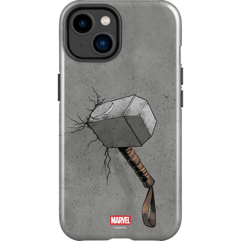 Marvel Thor Thor’s Hammer Mjolnir iPhone 15 Impact Case