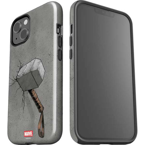 Marvel Thor Thor’s Hammer Mjolnir iPhone 15 Plus Impact Case