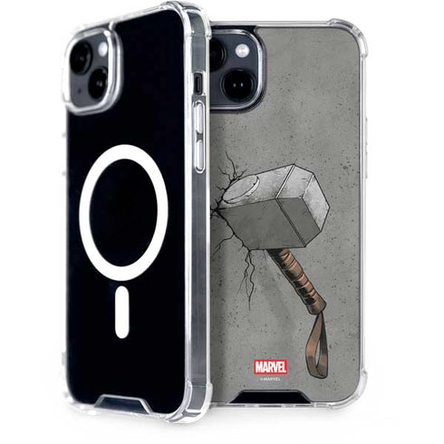 Marvel Thor Thor’s Hammer Mjolnir iPhone 15 Plus MagSafe Case