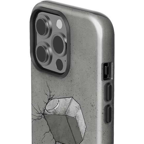 Marvel Thor Thor’s Hammer Mjolnir iPhone 15 Pro Impact Case