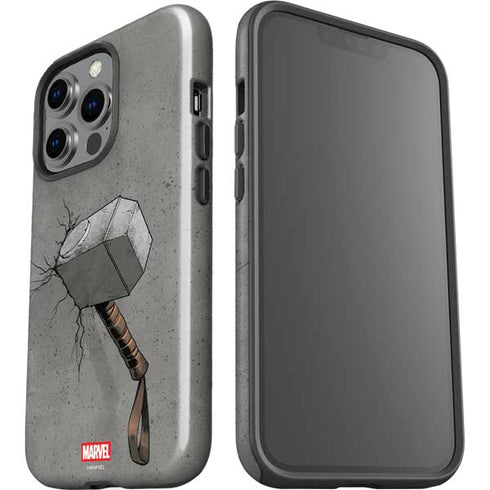 Marvel Thor Thor’s Hammer Mjolnir iPhone 15 Pro Impact Case