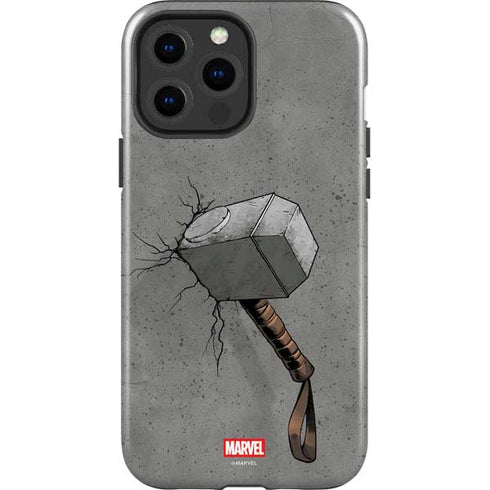 Marvel Thor Thor’s Hammer Mjolnir iPhone 15 Pro Max Impact Case