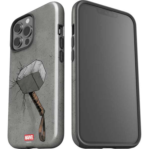 Marvel Thor Thor’s Hammer Mjolnir iPhone 15 Pro Max Impact Case