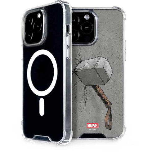 Marvel Thor Thor’s Hammer Mjolnir iPhone 15 Pro Max MagSafe Case