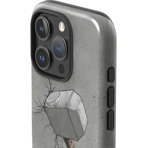 Marvel Thor Thor’s Hammer Mjolnir iPhone 16 Pro Impact Case