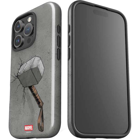 Marvel Thor Thor’s Hammer Mjolnir iPhone 16 Pro Impact Case