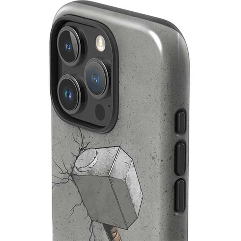 Marvel Thor Thor’s Hammer Mjolnir iPhone 16 Pro Max Impact Case
