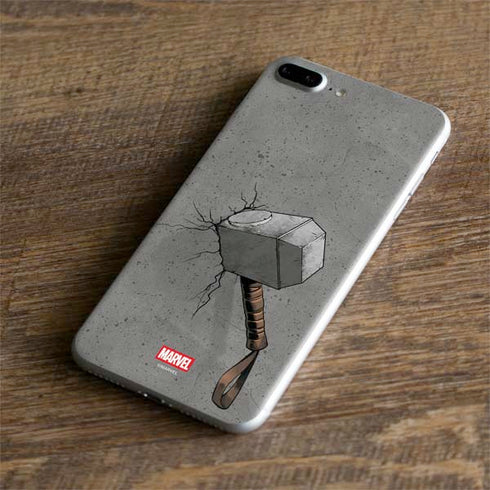 Marvel Thor Thor’s Hammer Mjolnir iPhone 8 Plus Skin