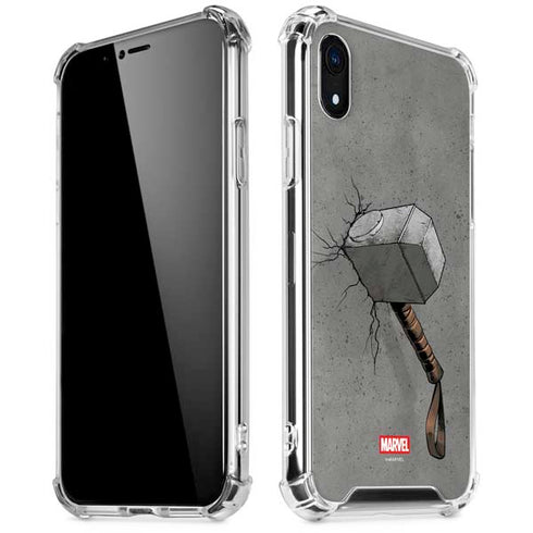 Marvel Thor Thor’s Hammer Mjolnir iPhone XR Clear Case