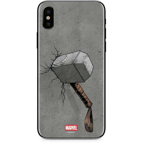 Marvel Thor Thor’s Hammer Mjolnir iPhone XS Skin
