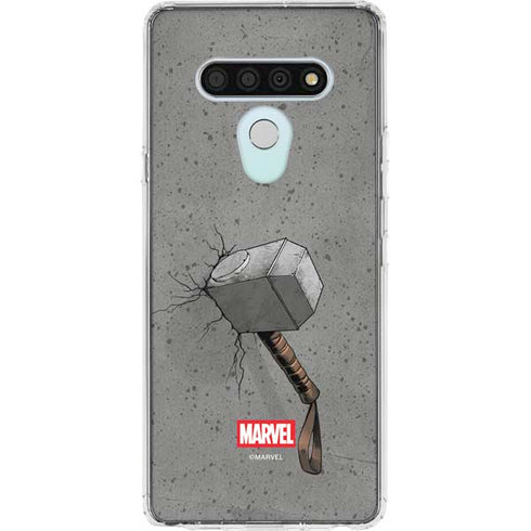 Marvel Thor Thor’s Hammer Mjolnir LG Stylo 6 Clear Case