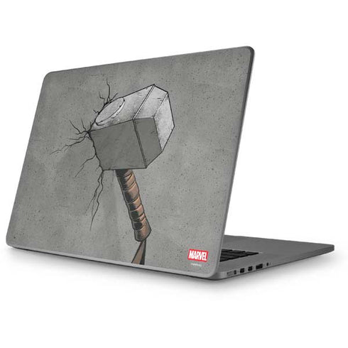 Marvel Thor Thor’s Hammer Mjolnir Apple MacBook Pro 17-inch Skin