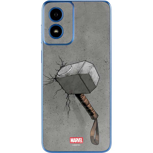 Marvel Thor Thors Hammer Mjolnir Moto G Play 4G (2024) Skin