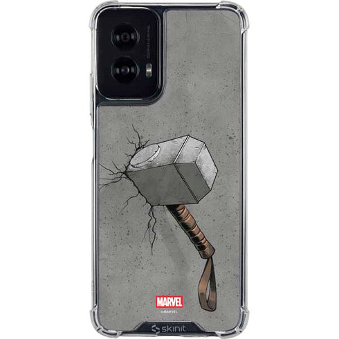 Marvel Thor Thor’s Hammer Mjolnir Moto G Power 5G (2024) Clear Case