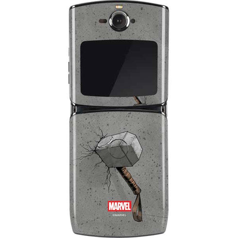 Marvel Thor Thor’s Hammer Mjolnir Motorola RAZR Skin