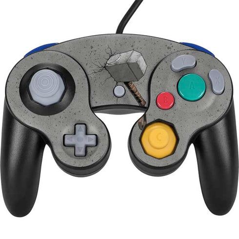 Marvel Thor Thor’s Hammer Mjolnir Nintendo GameCube Controller Skin