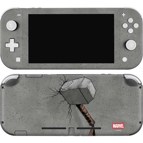 Marvel Thor Thor’s Hammer Mjolnir Nintendo Switch Lite Skin