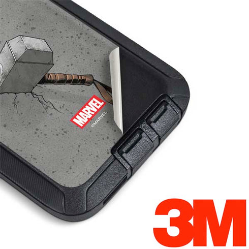 Marvel Thor Thor’s Hammer Mjolnir Otterbox Defender Galaxy Skin