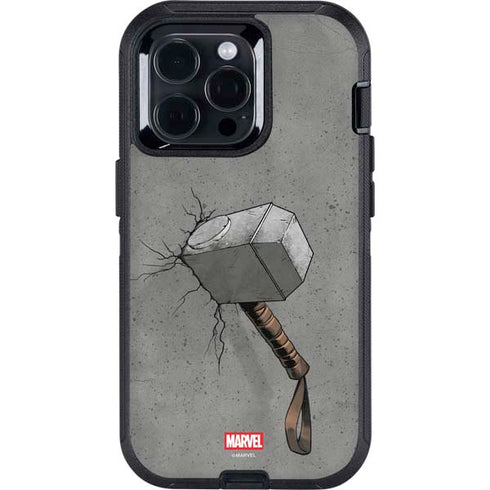 Marvel Thor Thor’s Hammer Mjolnir Otterbox Defender iPhone Skin