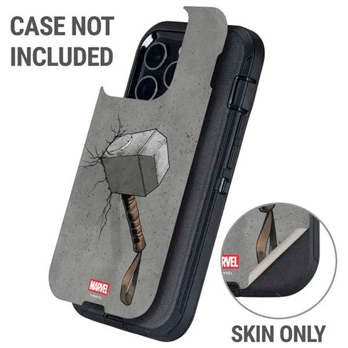 Marvel Thor Thor’s Hammer Mjolnir Otterbox Defender iPhone Skin