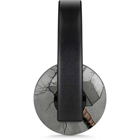 Marvel Thor Thor’s Hammer Mjolnir PlayStation 4 Gold Wireless Headset Skin