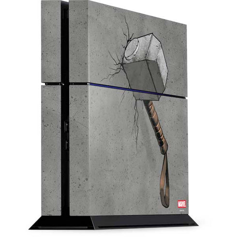 Marvel Thor Thor’s Hammer Mjolnir PS4 Console Skin