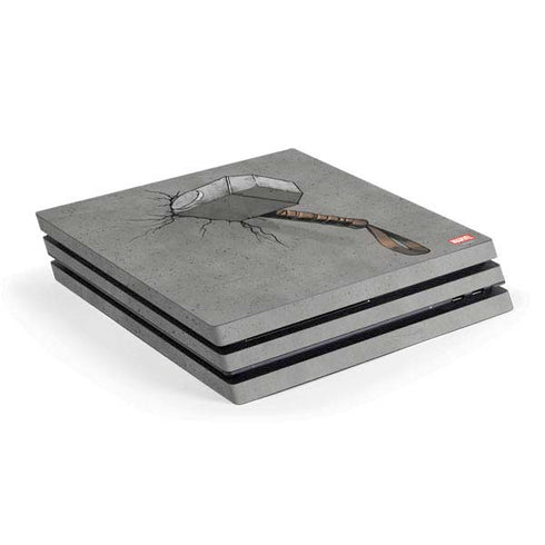 Marvel Thor Thor’s Hammer Mjolnir PlayStation PS4 Skins