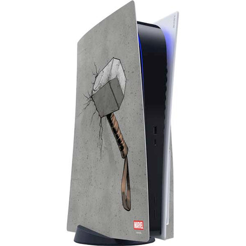 Marvel Thor Thors Hammer Mjolnir PlayStation PS5 Skins