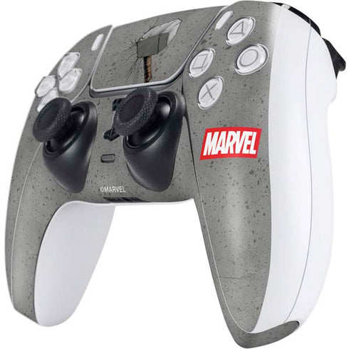 Marvel Thor Thor’s Hammer Mjolnir PS5 Controller Skin