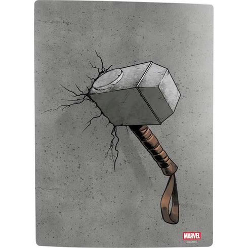 Marvel Thor Thor’s Hammer Mjolnir PS5 Digital Edition Console Skin