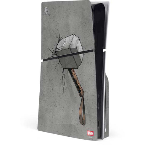Marvel Thor Thors Hammer Mjolnir PlayStation PS5 Skins