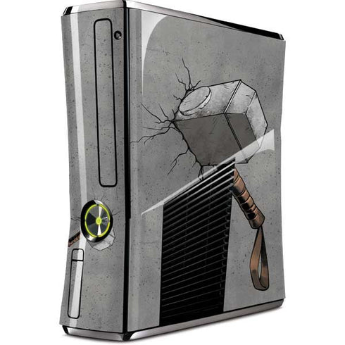 Marvel Thor Thor’s Hammer Mjolnir Xbox 360 Slim (2010) Skin
