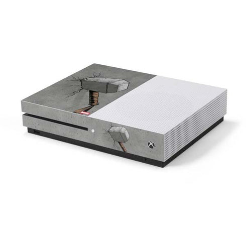 Marvel Thor Thor’s Hammer Mjolnir Xbox One S Console Skin