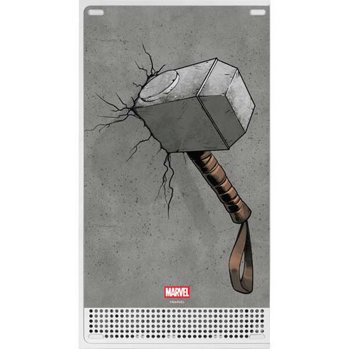 Marvel Thor Thor’s Hammer Mjolnir Xbox Series S Console Skin