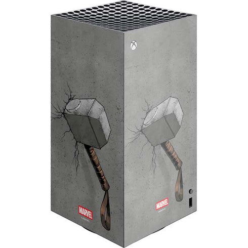 Marvel Thor Thor’s Hammer Mjolnir XBox Series X Digital Edition Console Skin