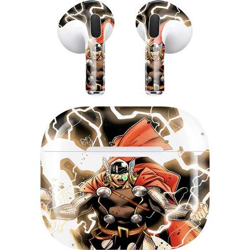 Marvel Thor Thor’s Lightning Apple AirPods (3rd Gen 2021) Skin