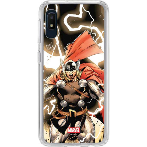 Marvel Thor Thor’s Lightning Galaxy A10e Clear Case