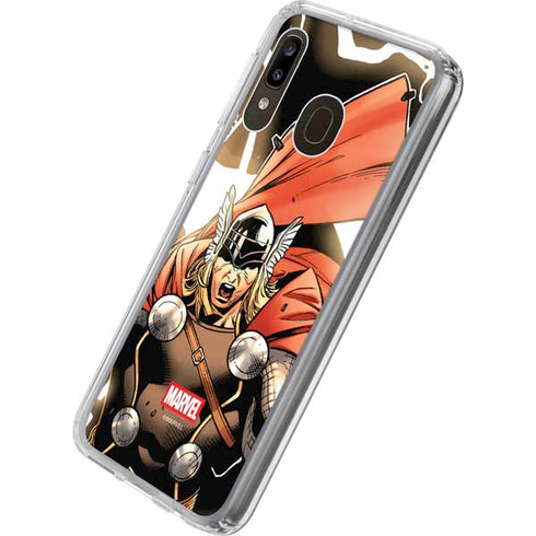 Marvel Thor Thor’s Lightning Galaxy A20 Clear Case