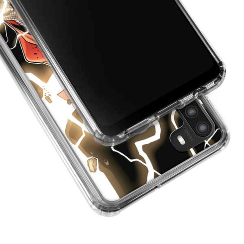 Marvel Thor Thor’s Lightning Galaxy A21 Clear Case