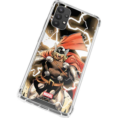 Marvel Thor Thor’s Lightning Galaxy A32 5G Clear Case