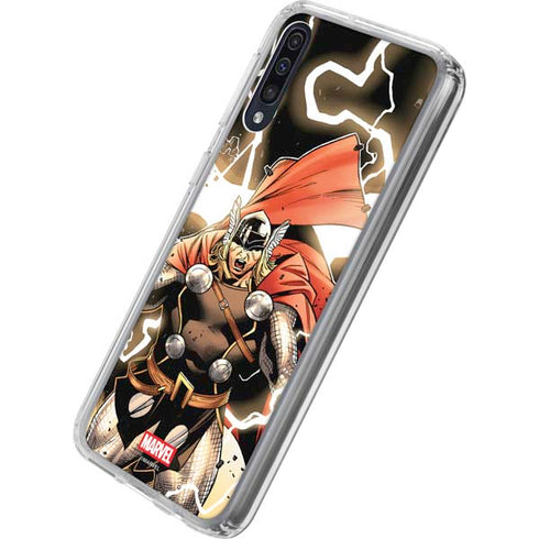 Marvel Thor Thor’s Lightning Galaxy A50 Clear Case