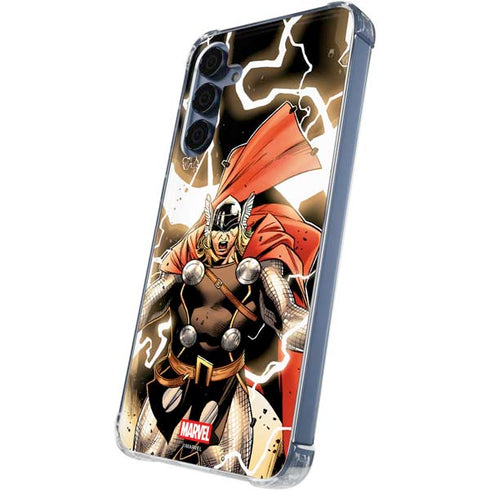 Marvel Thor Thor’s Lightning Galaxy A55 5G Clear Case