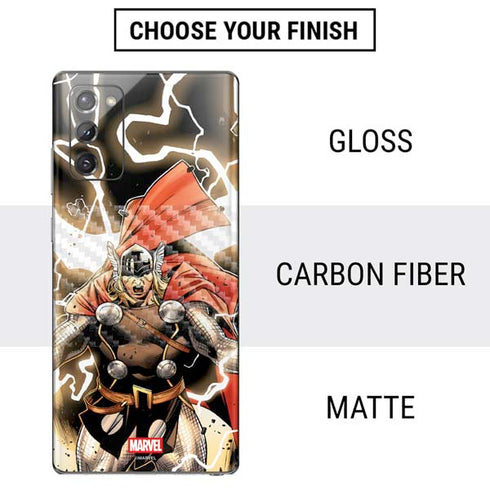 Marvel Thor Thor’s Lightning Galaxy Note20 5G Skin