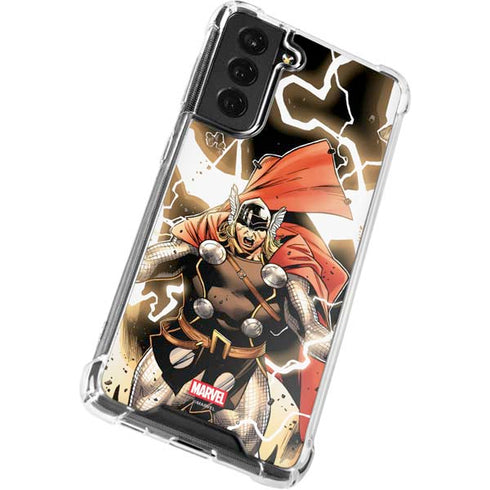 Marvel Thor Thor’s Lightning Galaxy S21 FE Clear Case