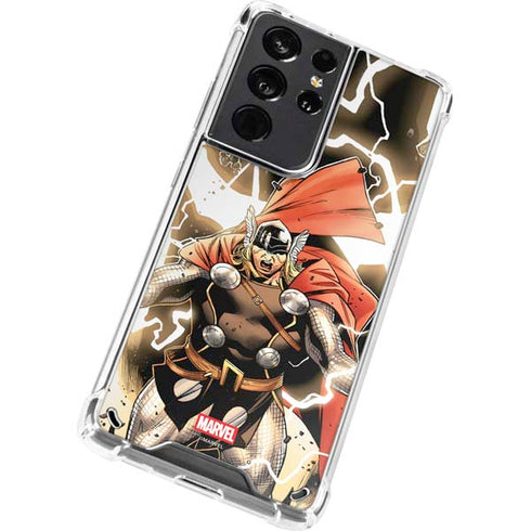 Marvel Thor Thor’s Lightning Galaxy S21 Ultra 5G Clear Case
