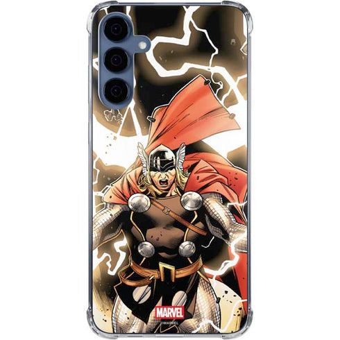 Marvel Thor Thor’s Lightning Galaxy S24 Clear Case